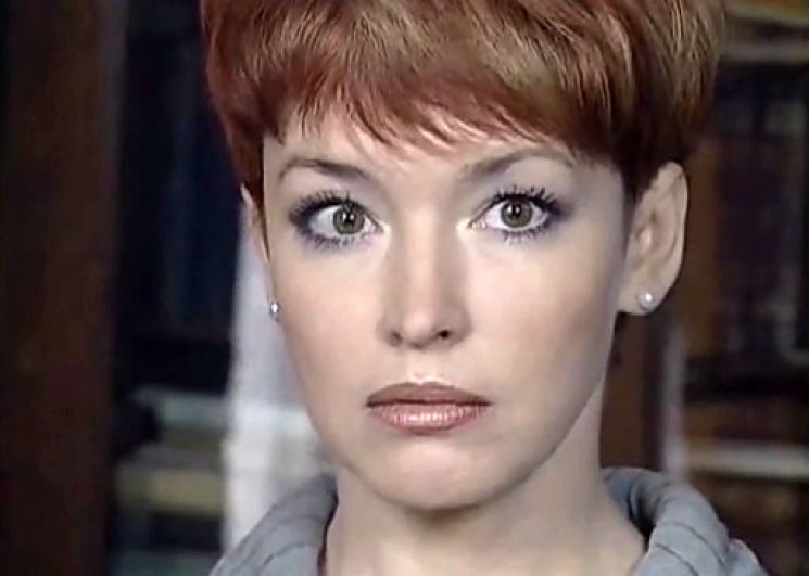 В криминальном сериале «Бандитский Петербург» Самохина сыграла Екатерину Званцеву. Она пришла на смену актрисе Ольге Дроздовой и, по оценкам критиков, сыграла ничуть не хуже.