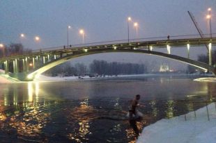 Во Львове запретили купаться в водоемах на Крещение