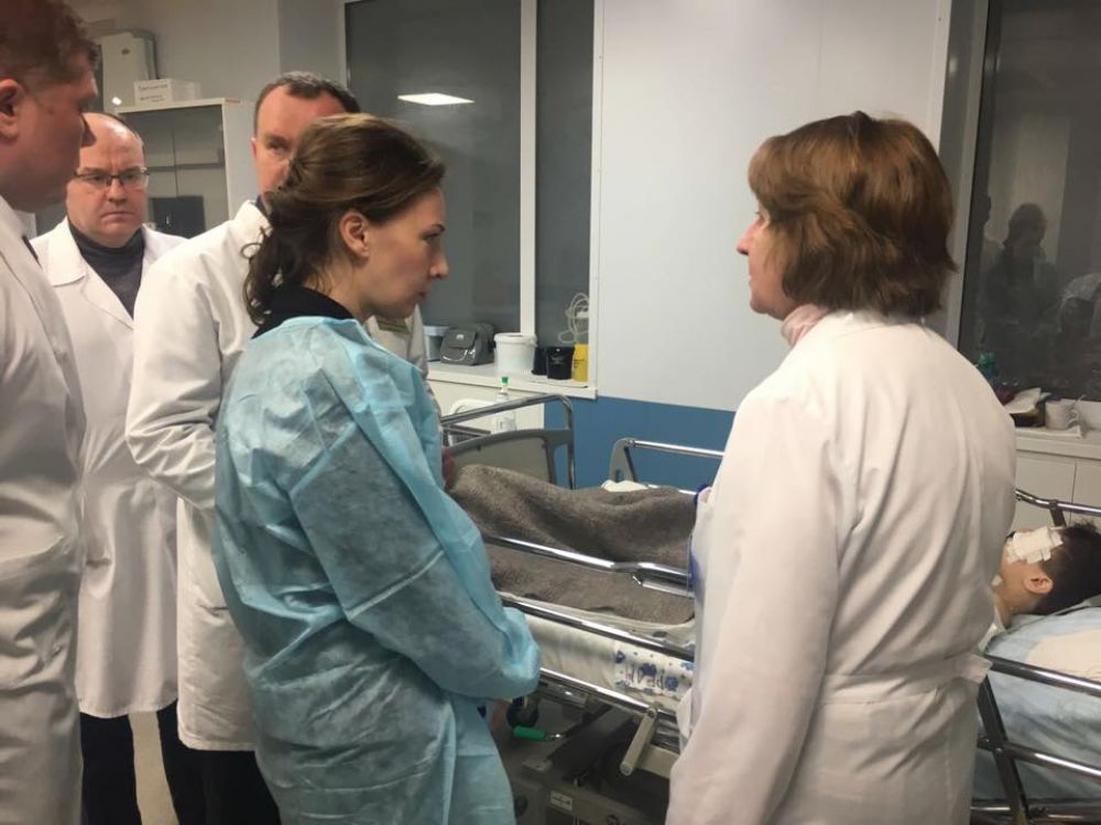 Анна Кузнецова побывала в реанимации, где лежат самые тяжёлые пациенты.