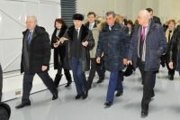 Полпред и врио губернатора посетили в Железногорске АО «ИСС».