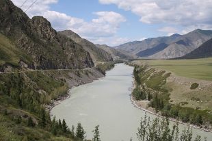 Река Катунь в Республике Алтай