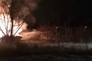 У Кременчуга потерпел крушение вертолет, все пассажиры погибли