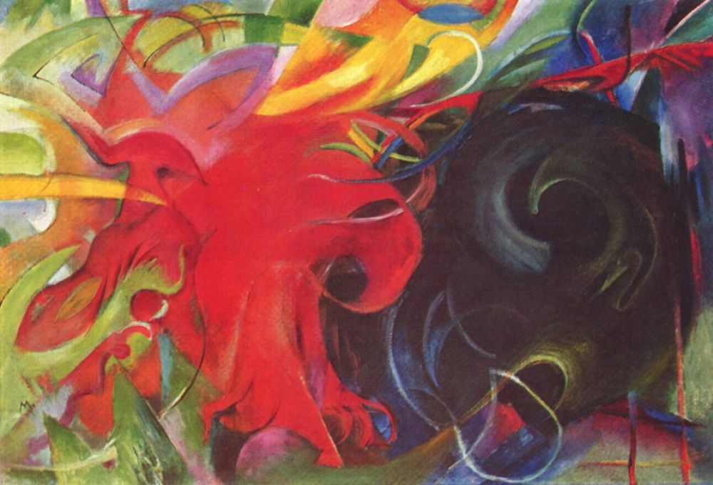 «Борьба форм», 1914 год.