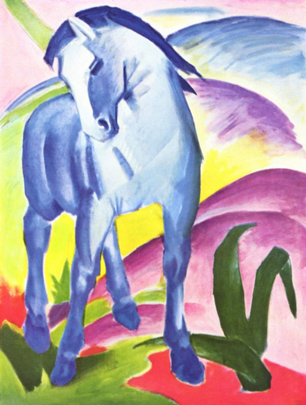 «Синий конь», 1911 год.