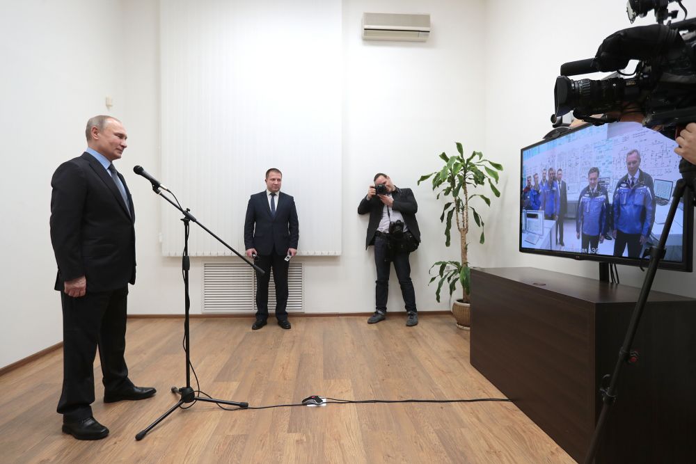 Владимир Путин запустил 4-й блок Ростовской АЭС