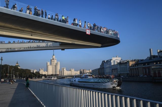 Парящий мост в москве фото 38