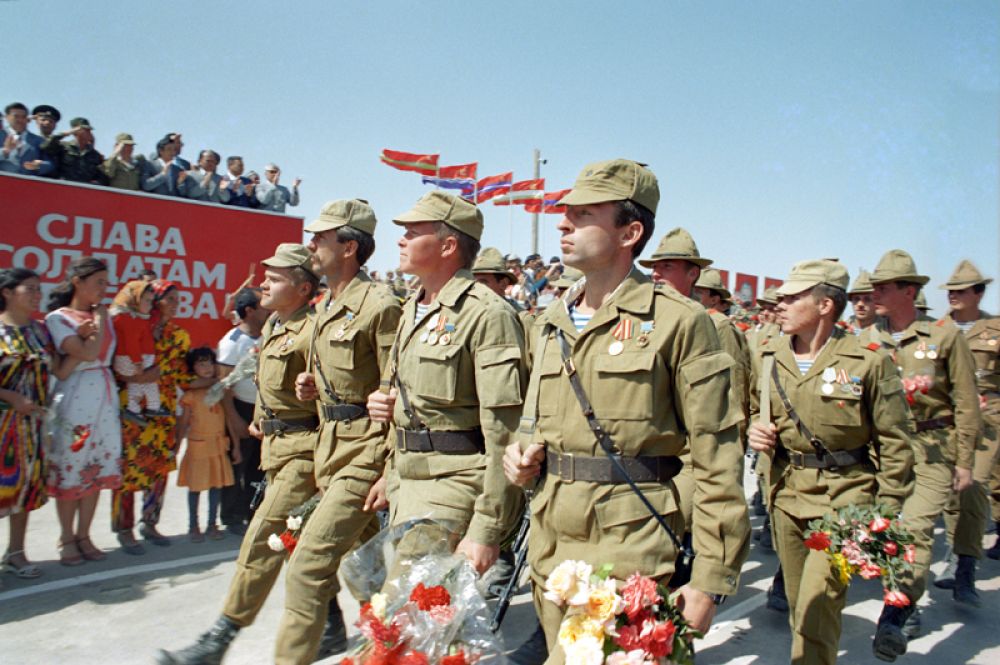 Вывод советских войск из афганистана фото