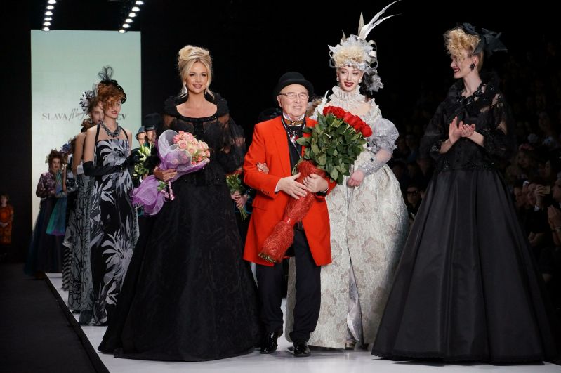 Неделя моды Mercedes-Benz Fashion Week Russia, сезон осень-зима 2015-2016. Показ коллекции Вячеслава Зайцева.