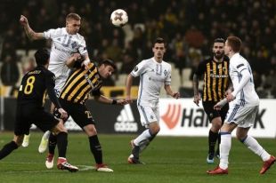 «Динамо» - АЕК: Обзор ответного матча Лиги Европы