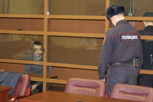 Юрий Тиунов на скамье подсудимых.