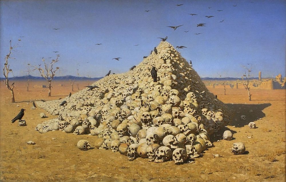 Василий Верещагин, «Апофеоз войны», 1871 г.