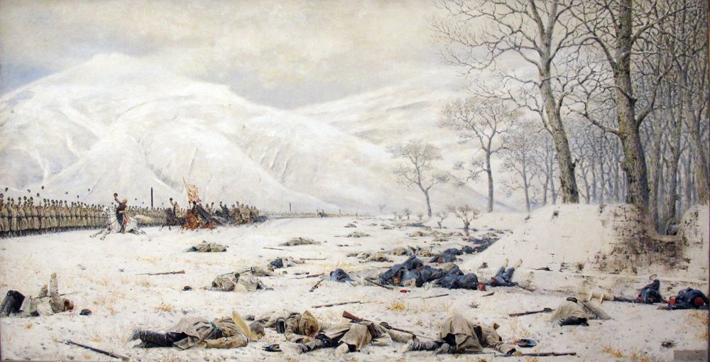 Василий Верещагин, «Шипка-Шейново. Скобелев под Шипкой», 1879 г.