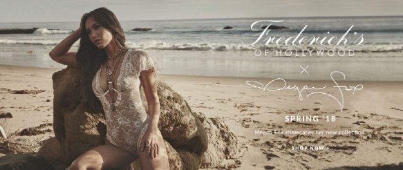 Голливудская актриса Меган Фокс снялась в соблазнительной фотосессии для рекламы нижнего белья. 