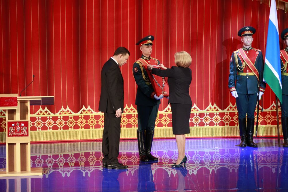 Инаугурация губернатора Свердловской области. 19 сентября 2017 года
