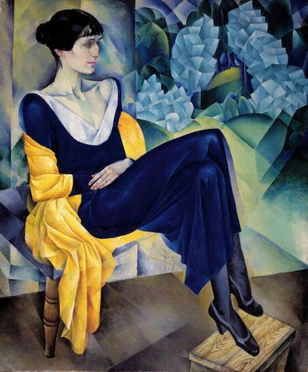 Натан Альтман «Портрет Анны Ахматовой», 1915 год.
