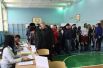 В Тюмени на избирательных участках - очереди.