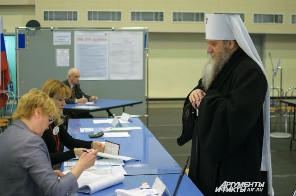 Вениамин, митрополит Оренбургский и Саракташский.