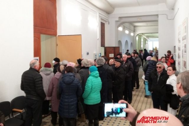 На избирательных участках в Пермской краевой клинической больнице очереди.