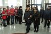 Госсоветник Минтимер Шаймиев прибыл на избирательный участок с супругой Сакиной.