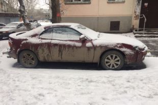 В Красноярск вернулась зима.