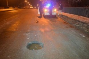 В Николаеве из-за ямы на дороге три авто за один вечер попали в ДТП