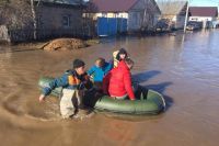 Талые воды могут прийти в дома оренбуржцев, несмотря на то, что зима была малоснежной.