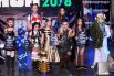 Победители косплей-шоу «Киберкон 2018» в детских номинациях.