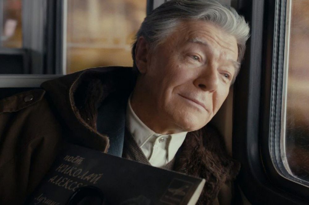 В главной роли в фильме «Кино про Алексеева». 2014 год.