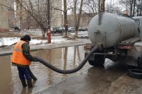 Из-за оттепели под водой оказались десятки улиц Нижнего Новгорода.
