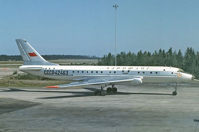 Ту-104А авикомпании «Аэрофлот».