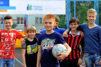 В рамках грантового конкурс в Омске появилось много спортплощадок.