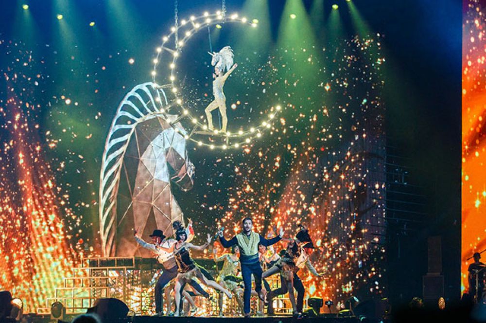 Премьера шоу «N-tour» в Минске.
