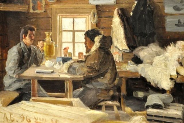 Картины Борисова - иллюстрации жизни на Новой Земле в 19 веке