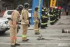 Эстафету пожарные бежали в полном костюме, вес которого - более 20 кг