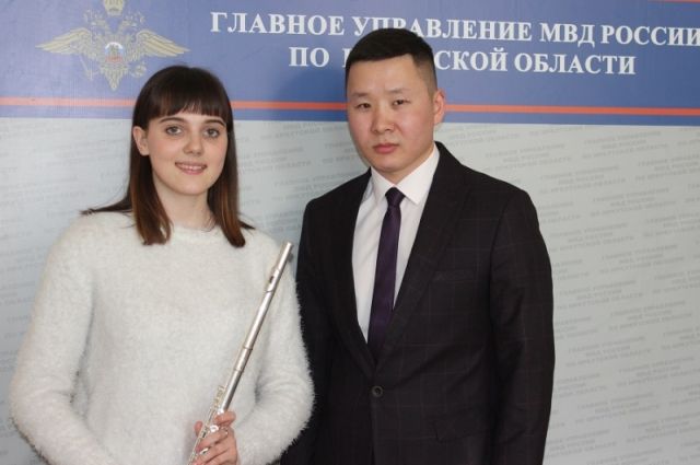 Студентка Екатерина и Михаил Баханов.