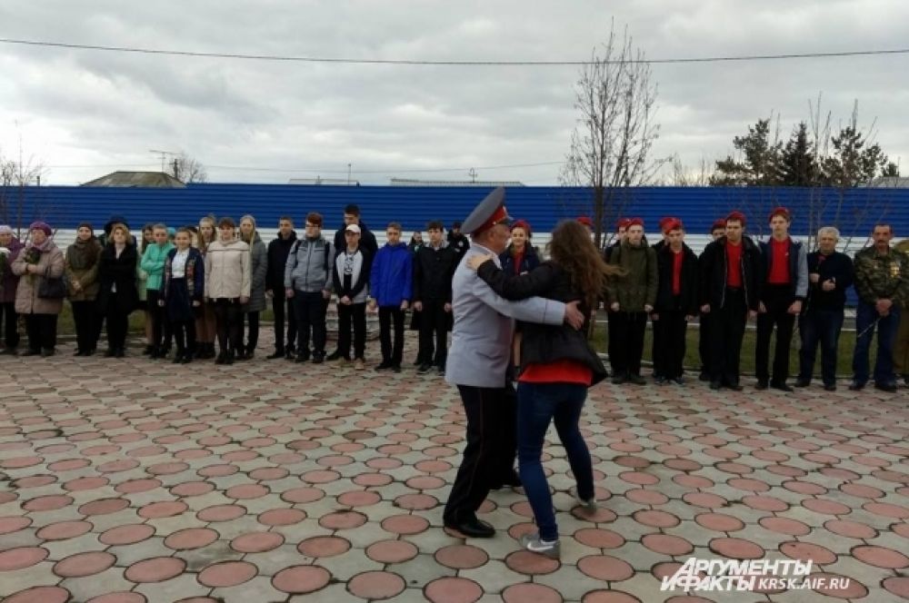 Березовка. Мини-концерт на Аллее Славы.