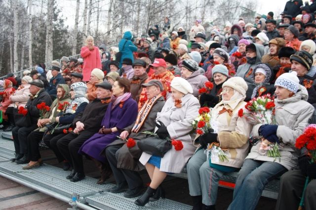 Ветераны ВОВ в Ханты-Мансийске