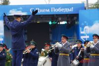 В Новосибирске прошел парад Победы.
