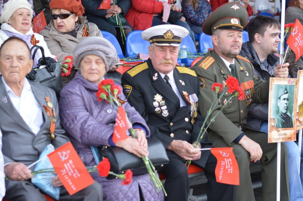 Акция «Бессмертный полк» в Тюмени