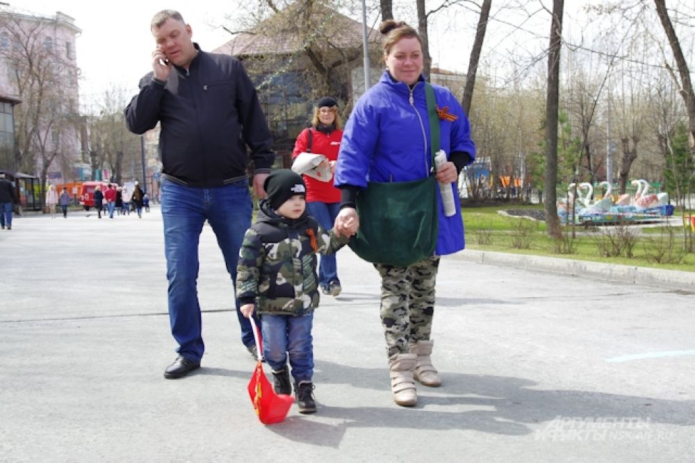 День Победы в парке имени Кирова прошел весело.