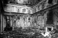 Разрушенный Екатерининский дворец, 1944 г.