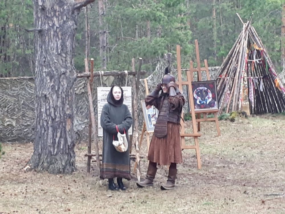 Культура и быт народов Севера. На площадке