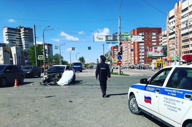 ДТП произошло 26 мая в 12.35 на улице Юрша.