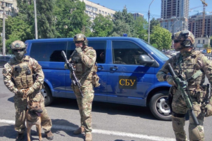 В Киеве улицы патрулирует спецназ СБУ «Альфа»