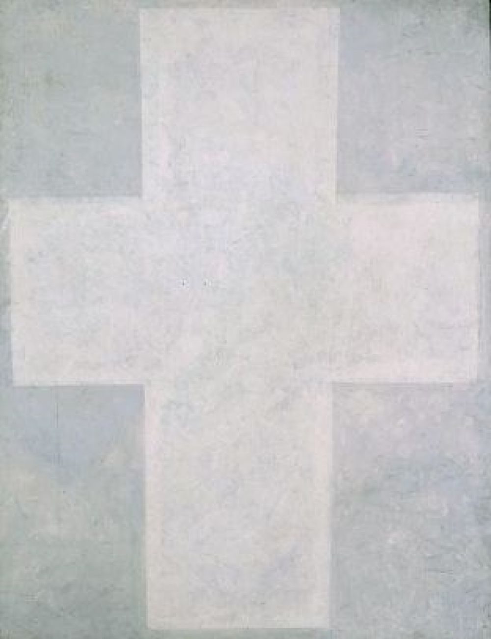 Казимир Малевич «Белый крест» (1920-1927). В январе 1997 года российский художник Александр Бренер нарисовал на оригинале картины зеленый знак доллара. Краска была легкосмываемой, «Белый крест» восстановили, а вот Бренера арестовали, и до суда он сидел в тюрьме. На суде художник рассказал, что действовал ради расширения границ искусства, но суд учел аналогичный случай (ранее Бренер уничтожил экспонат в музее Стокгольма) и приговорил его к пяти месяцам заключения и 10 тысячам долларов штрафа (который тот так и не выплатил).