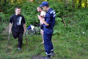 Под Ровно неизвестные оставили инвалида на два дня на необитаемом острове