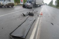 Авария произошла 29 мая на трассе около Краснокамска. 