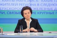 Губернатор Югры Наталья Комарова