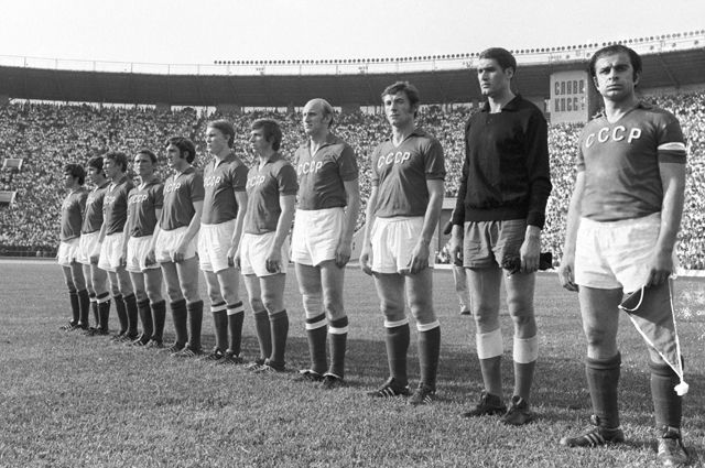 Сборная СССР по футболу 1974 года.
