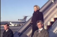 Хиллари Клинтон прилетала в Новосибирск в 1997 году.
